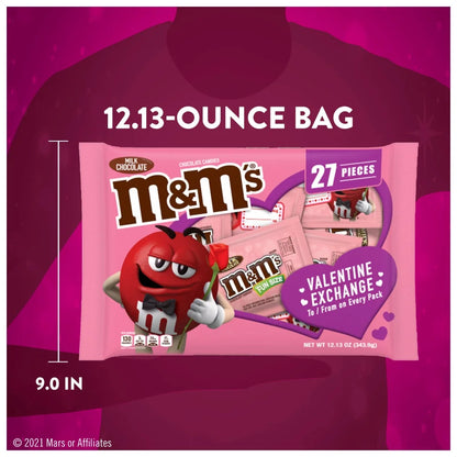 M&M'S Milk Chocolate Valentine's Day Candy